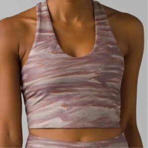 NWT Prana Momento Crop Top - Cloud Blush//Musk Tavertine
